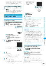 Предварительный просмотр 252 страницы Foma M702iG Manual