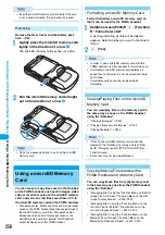 Предварительный просмотр 257 страницы Foma M702iG Manual