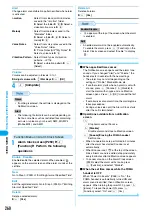 Предварительный просмотр 267 страницы Foma M702iG Manual