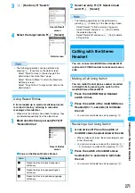 Предварительный просмотр 278 страницы Foma M702iG Manual