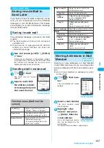 Preview for 259 page of Foma N902iX Manual