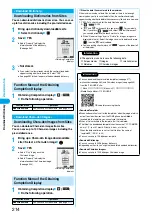 Предварительный просмотр 217 страницы Foma P702i Manual