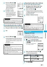 Предварительный просмотр 224 страницы Foma P702i Manual