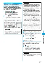 Предварительный просмотр 280 страницы Foma P702i Manual