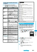 Предварительный просмотр 302 страницы Foma P702i Manual