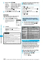 Предварительный просмотр 305 страницы Foma P702i Manual