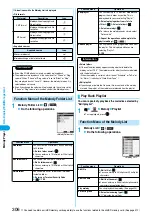 Предварительный просмотр 309 страницы Foma P702i Manual