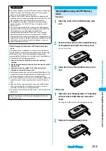 Предварительный просмотр 316 страницы Foma P702i Manual