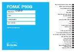 Foma P906i Instruction Manual preview