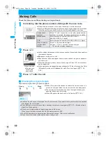 Предварительный просмотр 54 страницы Foma PushTalk SH902i Manual