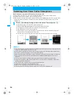 Предварительный просмотр 56 страницы Foma PushTalk SH902i Manual