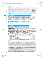 Предварительный просмотр 66 страницы Foma PushTalk SH902i Manual