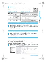 Предварительный просмотр 89 страницы Foma PushTalk SH902i Manual