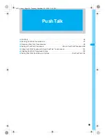 Предварительный просмотр 97 страницы Foma PushTalk SH902i Manual