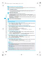 Предварительный просмотр 104 страницы Foma PushTalk SH902i Manual