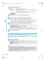 Предварительный просмотр 116 страницы Foma PushTalk SH902i Manual