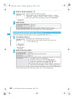 Предварительный просмотр 122 страницы Foma PushTalk SH902i Manual