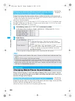 Предварительный просмотр 130 страницы Foma PushTalk SH902i Manual