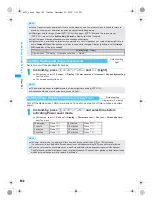 Предварительный просмотр 144 страницы Foma PushTalk SH902i Manual