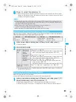 Предварительный просмотр 209 страницы Foma PushTalk SH902i Manual