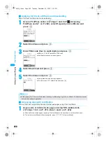 Предварительный просмотр 252 страницы Foma PushTalk SH902i Manual