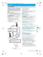 Предварительный просмотр 261 страницы Foma PushTalk SH902i Manual