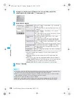 Предварительный просмотр 276 страницы Foma PushTalk SH902i Manual