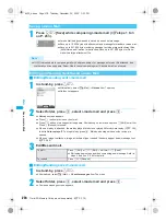 Предварительный просмотр 278 страницы Foma PushTalk SH902i Manual