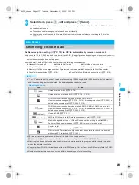 Предварительный просмотр 279 страницы Foma PushTalk SH902i Manual