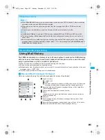 Предварительный просмотр 299 страницы Foma PushTalk SH902i Manual