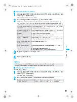 Предварительный просмотр 303 страницы Foma PushTalk SH902i Manual