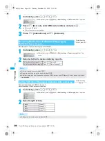 Предварительный просмотр 318 страницы Foma PushTalk SH902i Manual