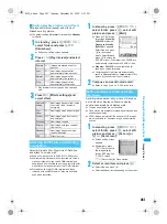 Предварительный просмотр 359 страницы Foma PushTalk SH902i Manual