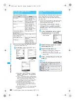 Предварительный просмотр 390 страницы Foma PushTalk SH902i Manual