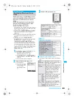 Предварительный просмотр 401 страницы Foma PushTalk SH902i Manual