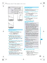 Предварительный просмотр 405 страницы Foma PushTalk SH902i Manual