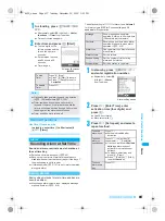 Предварительный просмотр 419 страницы Foma PushTalk SH902i Manual