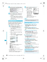 Предварительный просмотр 426 страницы Foma PushTalk SH902i Manual