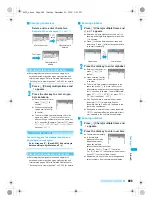 Предварительный просмотр 497 страницы Foma PushTalk SH902i Manual