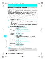 Предварительный просмотр 398 страницы Foma SH700i Manual