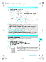 Предварительный просмотр 439 страницы Foma SH700i Manual