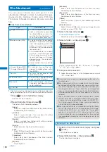 Предварительный просмотр 183 страницы Foma SO903i Manual