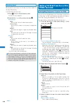 Предварительный просмотр 191 страницы Foma SO903i Manual