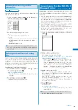 Предварительный просмотр 194 страницы Foma SO903i Manual