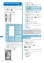 Предварительный просмотр 223 страницы Foma SO903i Manual