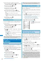 Предварительный просмотр 235 страницы Foma SO903i Manual