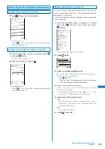 Предварительный просмотр 240 страницы Foma SO903i Manual