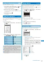 Предварительный просмотр 270 страницы Foma SO903i Manual