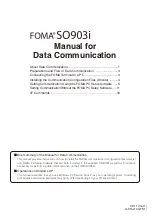 Предварительный просмотр 358 страницы Foma SO903i Manual