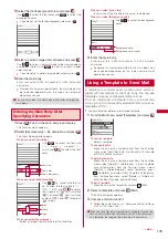 Предварительный просмотр 177 страницы Foma SO903iTV Manual